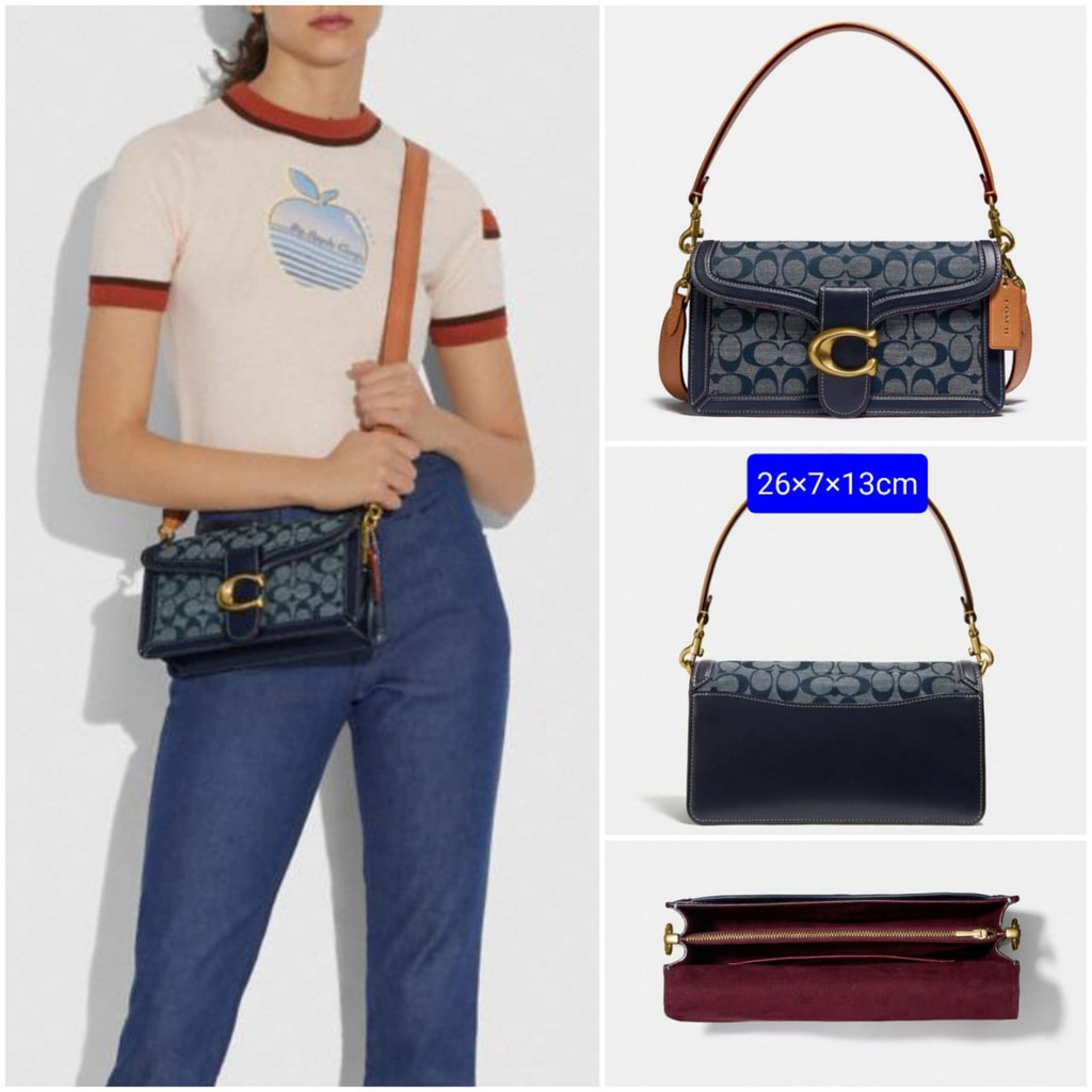 TAS WANITA COACH SIGNATURE TAS SELEMPANG COACH ORI FO BAHAN KULIT 05