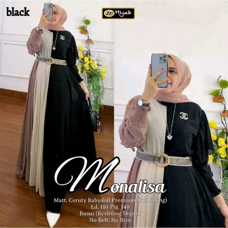 Gamis Wanita - Monalisa Maxy by ZF