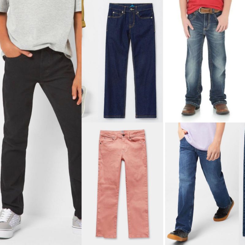 PHI334 Celana Jeans Anak Laki Laki Remaja Branded Thereabouts Wrangler