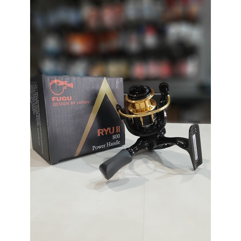 reel FUGU RYU 2 1000 2000 3000 4000 6000 Power handle One Way Clutch - Spinning reel - Fugu Ryu II 1