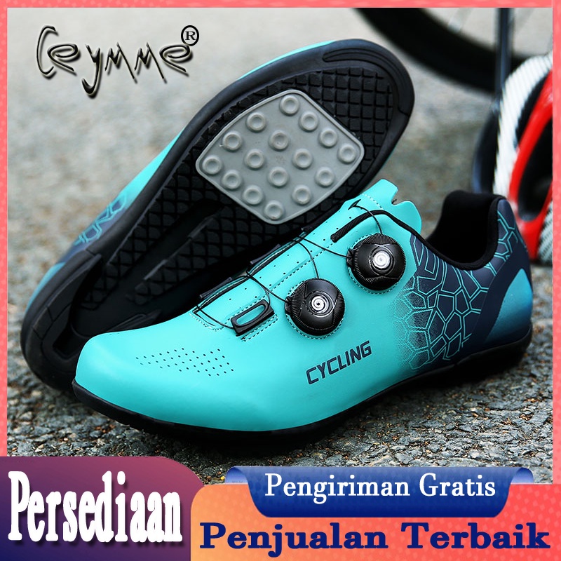 【Tersedia】Sepatu Sepeda Non Cleat Sepatu Bicycle Shoes Sepatu Sepeda Roadbike Cleat Murah Cleat Peda