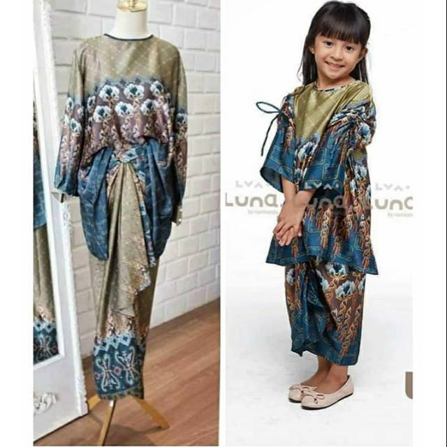 SALE GEDE Sepaket Ibu Anak New Jenggala Top Widuri Skirt dan Aren Top Ria Miranda