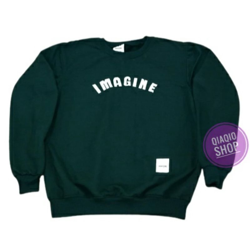 sweater hoodie / crewneck IMAGINE/ sweatshirt pria/wanita