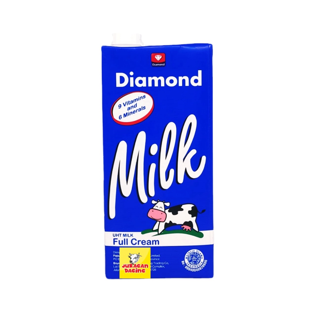 

Susu Diamond Milk UHT Full Cream 1L