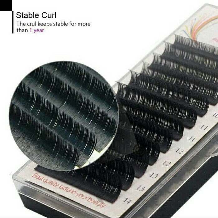 eyelash extension mix length / bulu mata tanam mix
