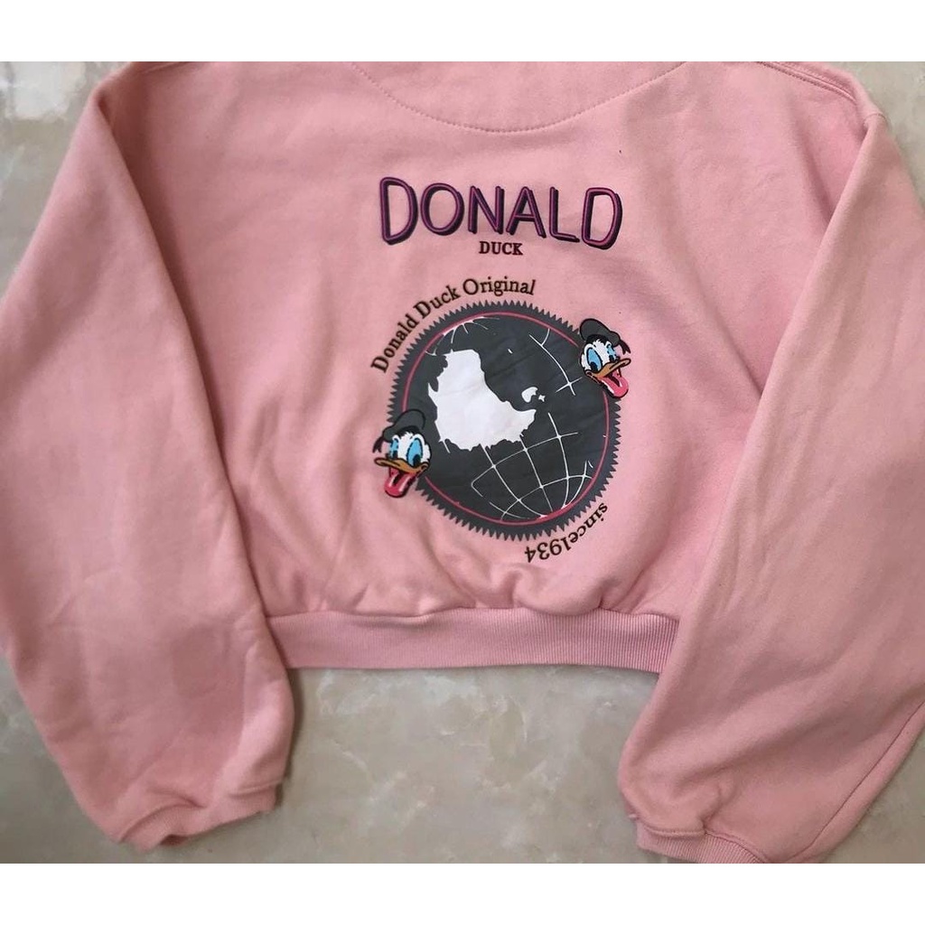 ORDINARY PEOPLE || DONALD SWEATER CROPTOP (IC)