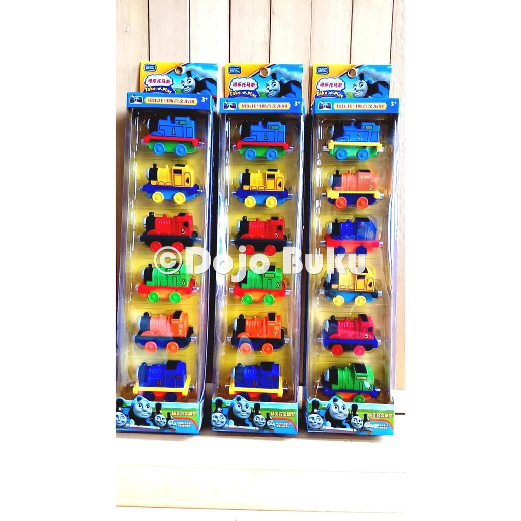 

SALE 40% Thomas & Friends Die Cast Set 6 Kereta Besi Magnet BERMUTU