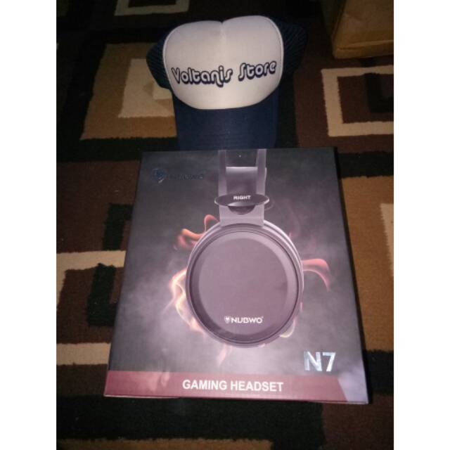 Nubwo N7 Headphone Gaming with Noise Canceling Microphone Mic Black