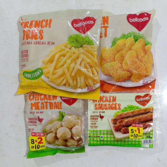 

BELFOODS paket kentang naget baso sosis