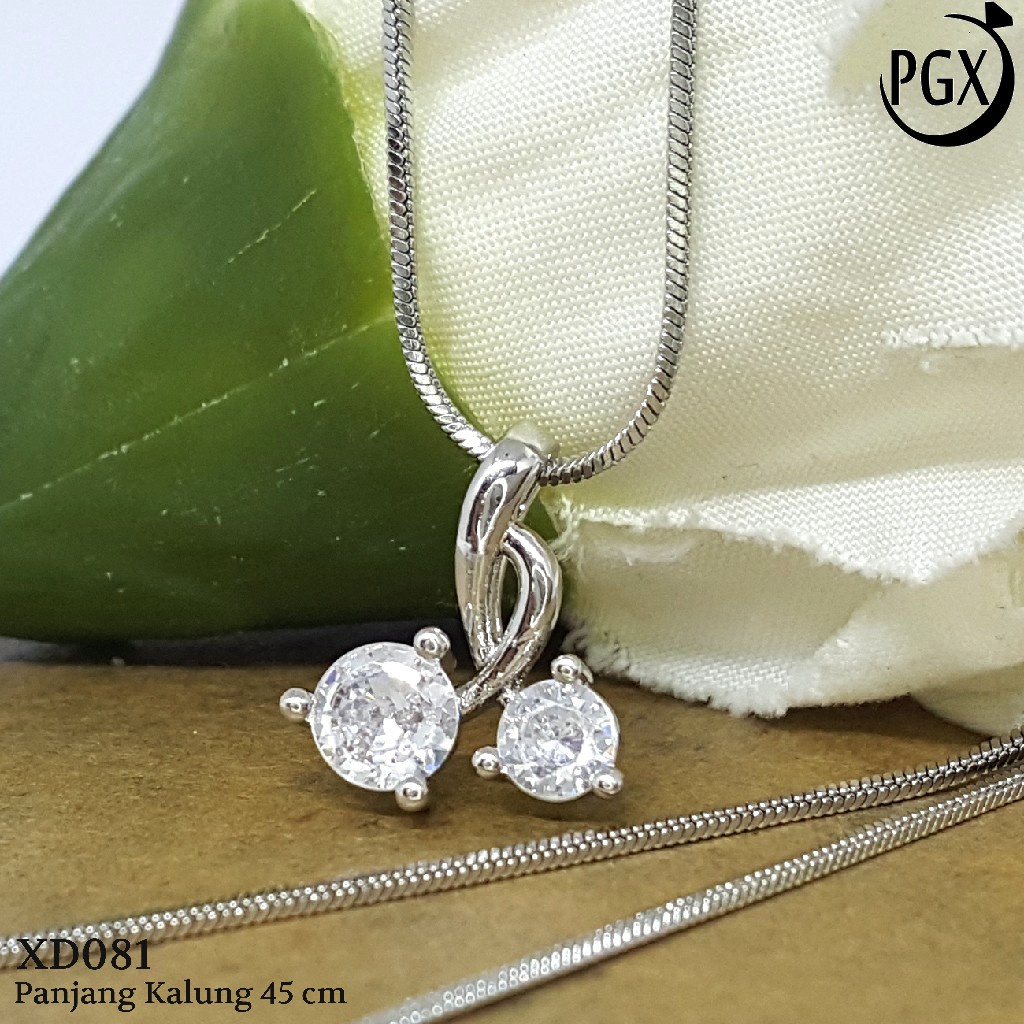 PGX Kalung Wanita Xuping Perhiasan Lapis Emas Aksesoris Fashion Premium - XD081