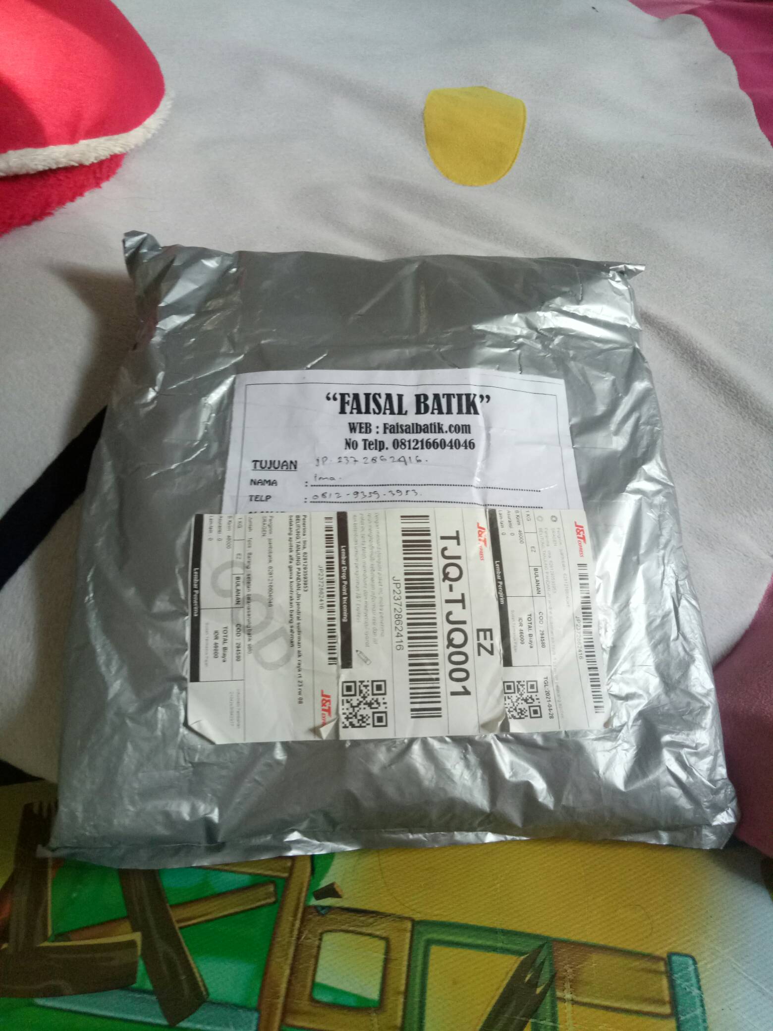 Setelan Celanasarung Batik Solo