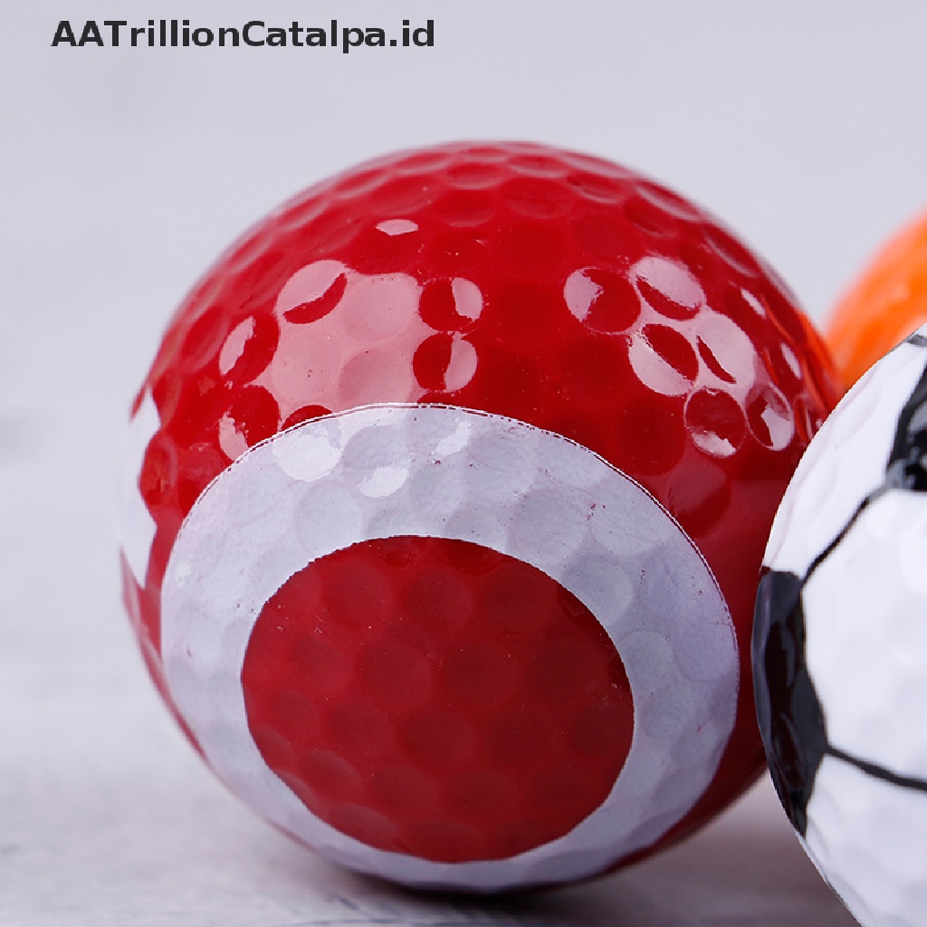 Aatrillioncatalpa 6Pcs / Set Bola Golf / Sepakbola / Basket / Baseball / Tabletennis