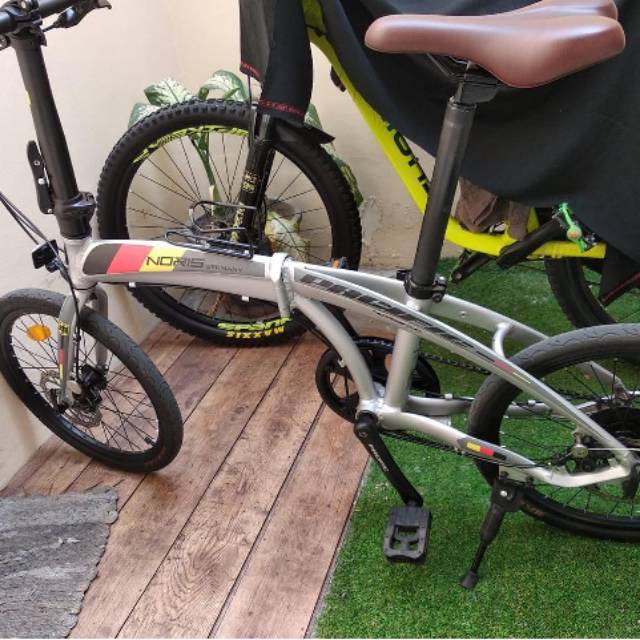 SEPEDA LIPAT PACIFIC NORIS 2.0 GERMANY SECOND LIKE NEW - SELI DAHON BROMPTON