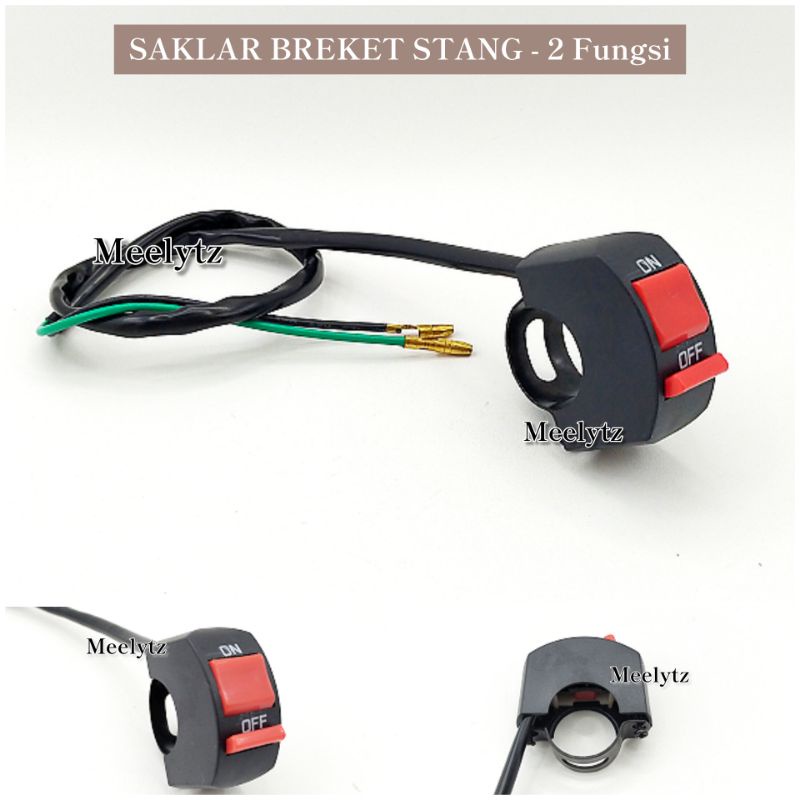 Saklar on off switch saklar on off lampu breket stang universal SAKLAR OO