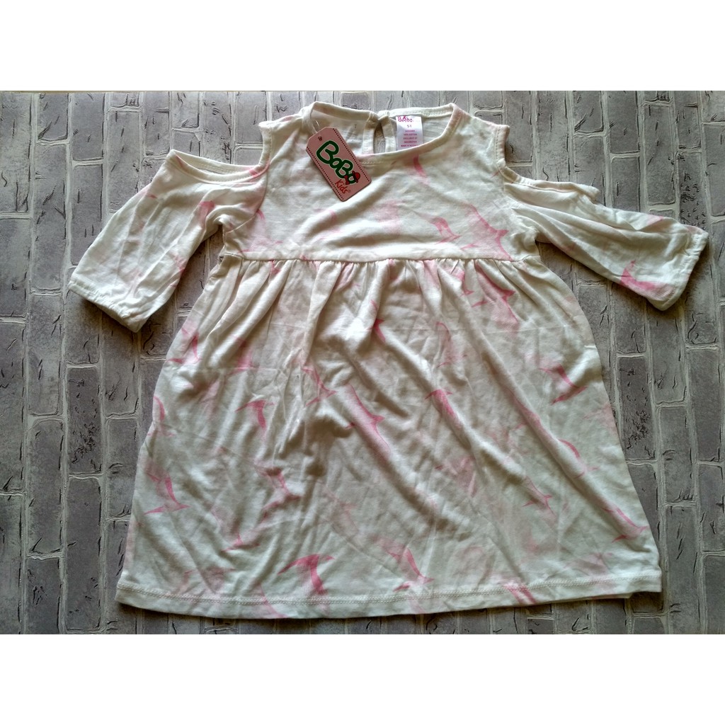 Dress Bobo Kids anak cewek bahan kaos adem lucu