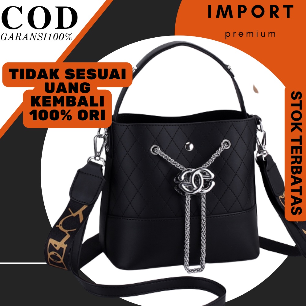Tas Pesta Mewah Wanita Slempang Buat Kondangan Branded Slingbag HandBag Cewek Import Korea LT1723 BQ