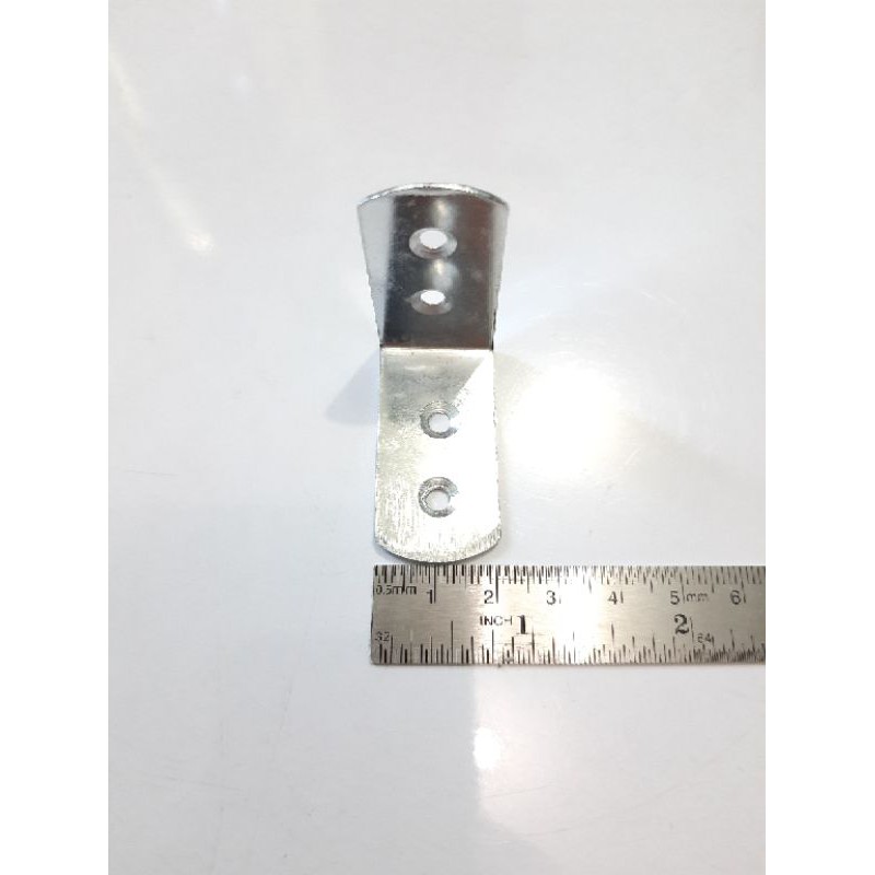 Siku Ambalan L Oval 4cm × 2cm BESI Bracket Penyangga Siku rak - SEDANG