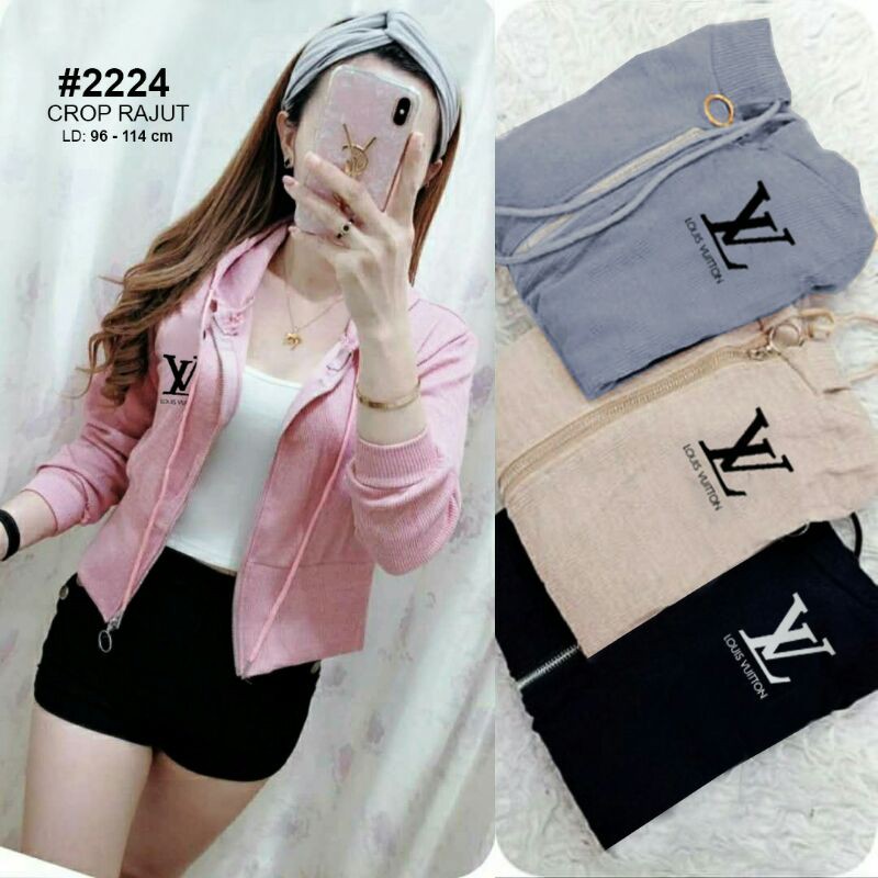 JAKET LV RAJUT PREMIUM IMPORT 2224