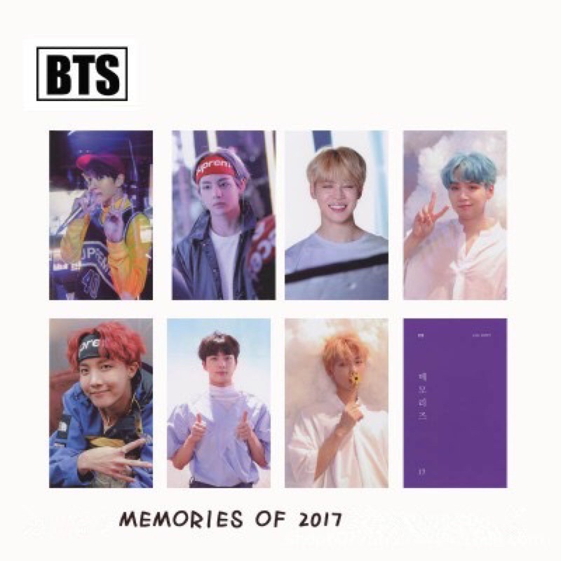[READY STOCK] PC BTS MEMORIES 2017 UNOFFICIAL