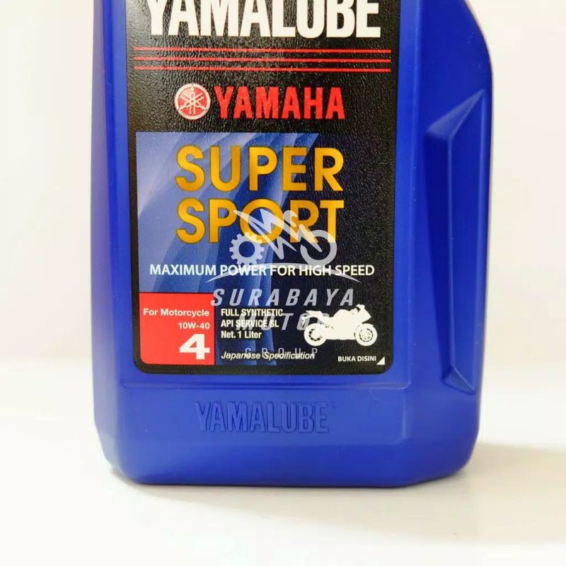 Oli Yamalube Super Sport 1L Original FULL SYNTHETIC