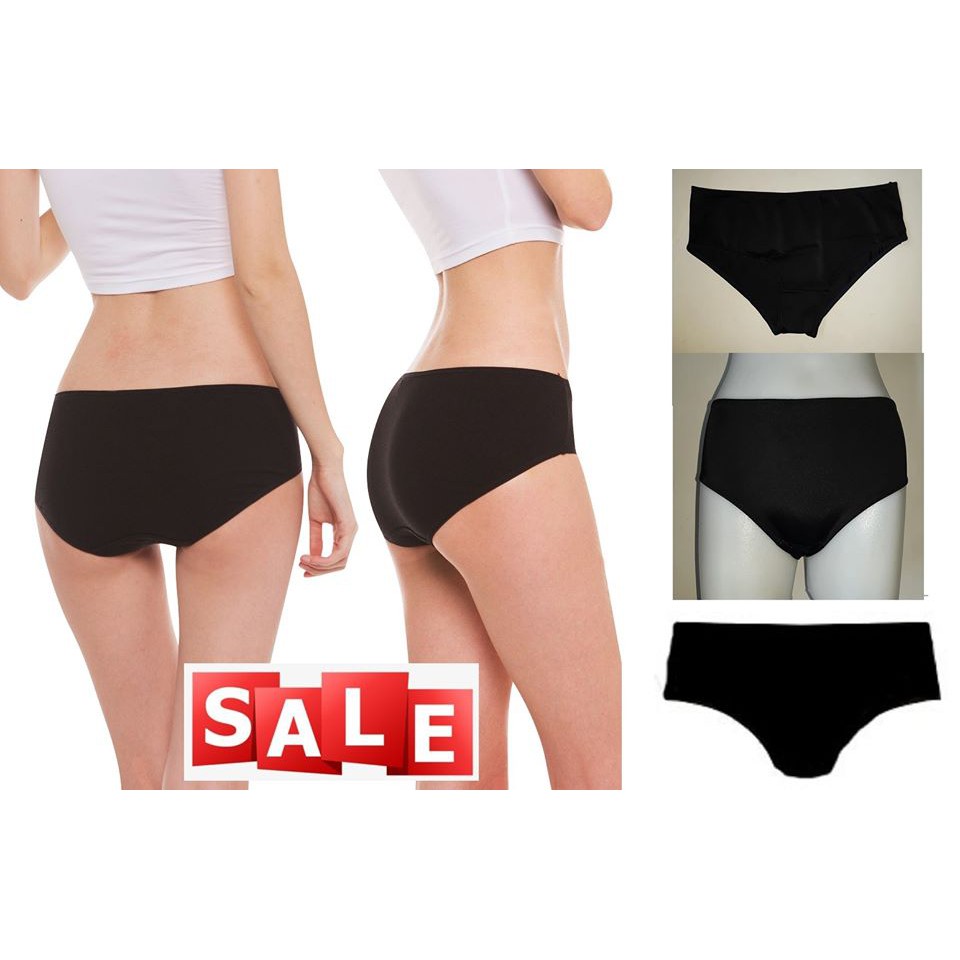 SALE Panty (no label) nylon black big size