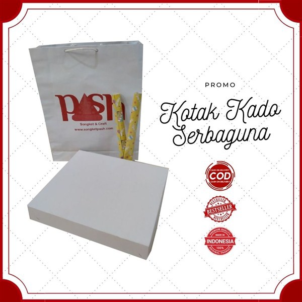 

Songket Pash - Kotak Kado / Gift Box / Packaging Hadiah / Hampers Box / Kotak Serbaguna