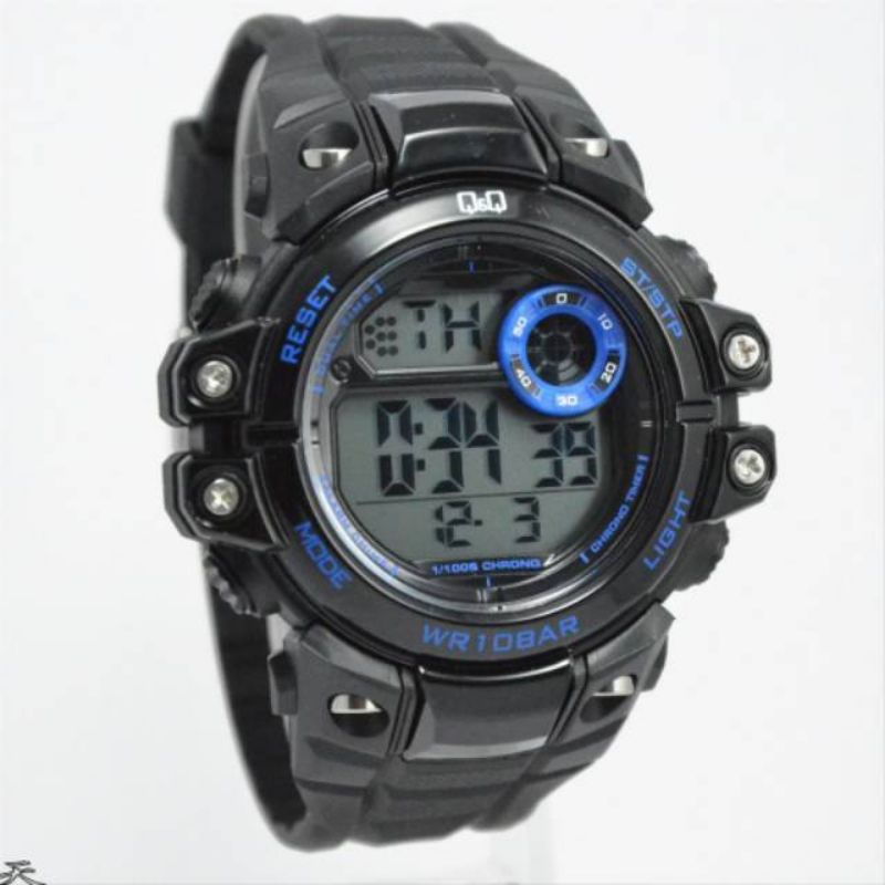 Jam Tangan Pria Q&amp;Q QnQ QQ M151 M151J Digital Original Water Resist