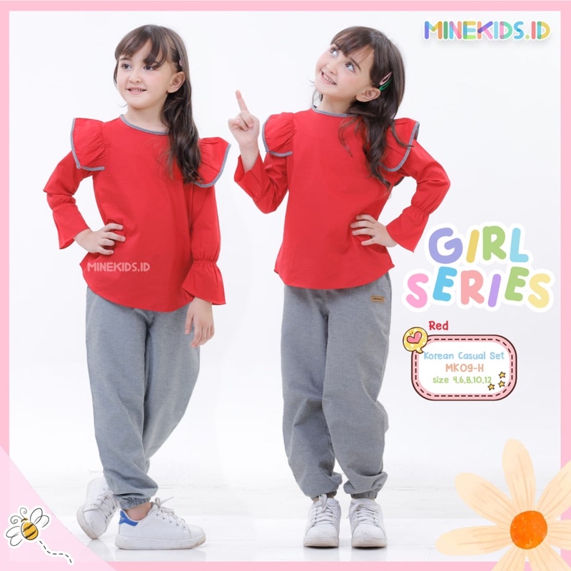 setelan anak minekids korean