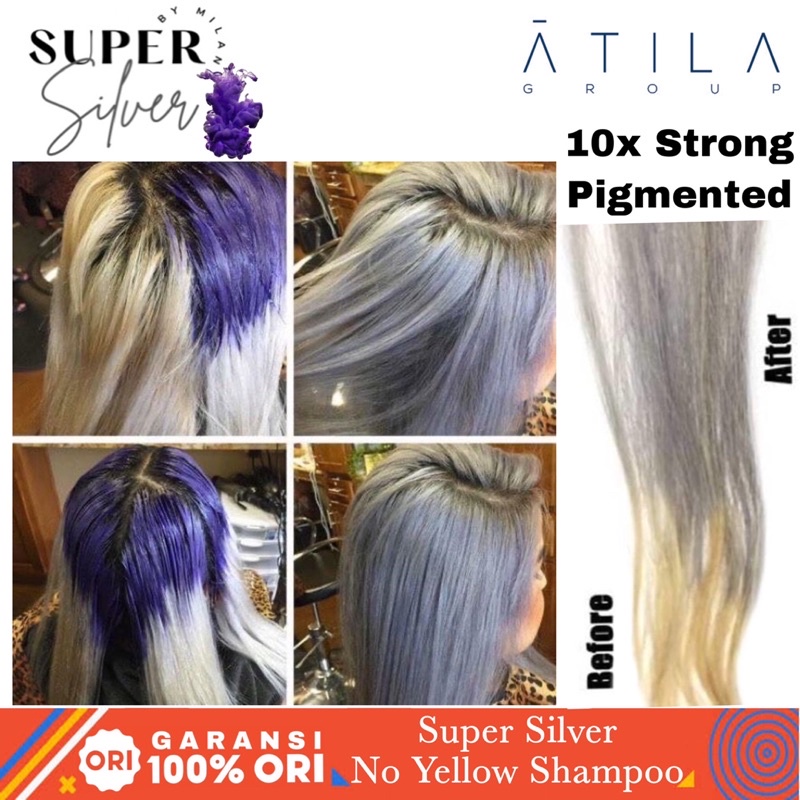 SUPER SILVER Shampoo | Sampo Silver KUALITAS TERBAIK