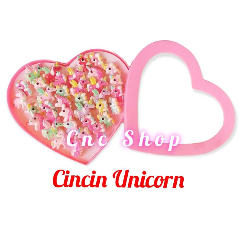 Cincin Mainan Unicorn/ Kuda Poni Lucu Asesoris Anak Cewe Murah