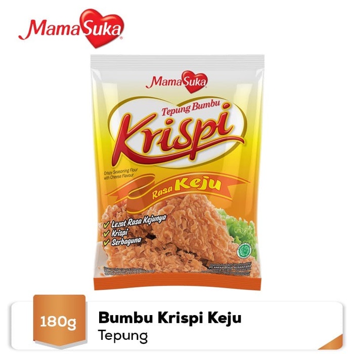 

SALE MamaSuka - Tepung Bumbu Krispi Keju 180gr