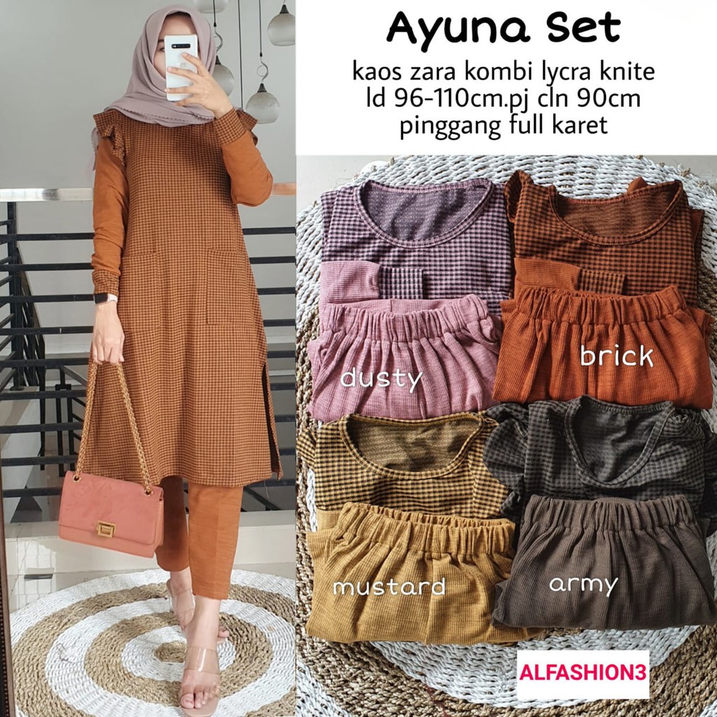 AYUNA SET BY ALFASHION3 BEST SELLER 070323