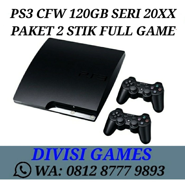HOTTEST  PS3 Slim 120GB - CFW MULTIMAN refurbish by sony
