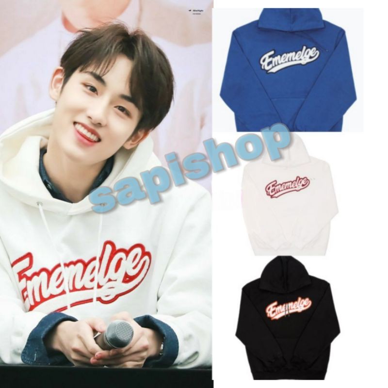 Jaket Hoodie Kpop Nct way v fashion winwin jaemin lucas EMEMELGE