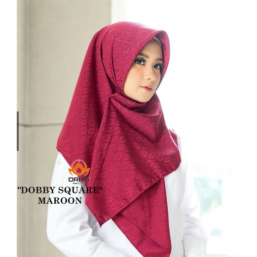 [LAPAK] DOBBY SQUARE MOTIF ETNIK BAHAN KATUN DOBBY