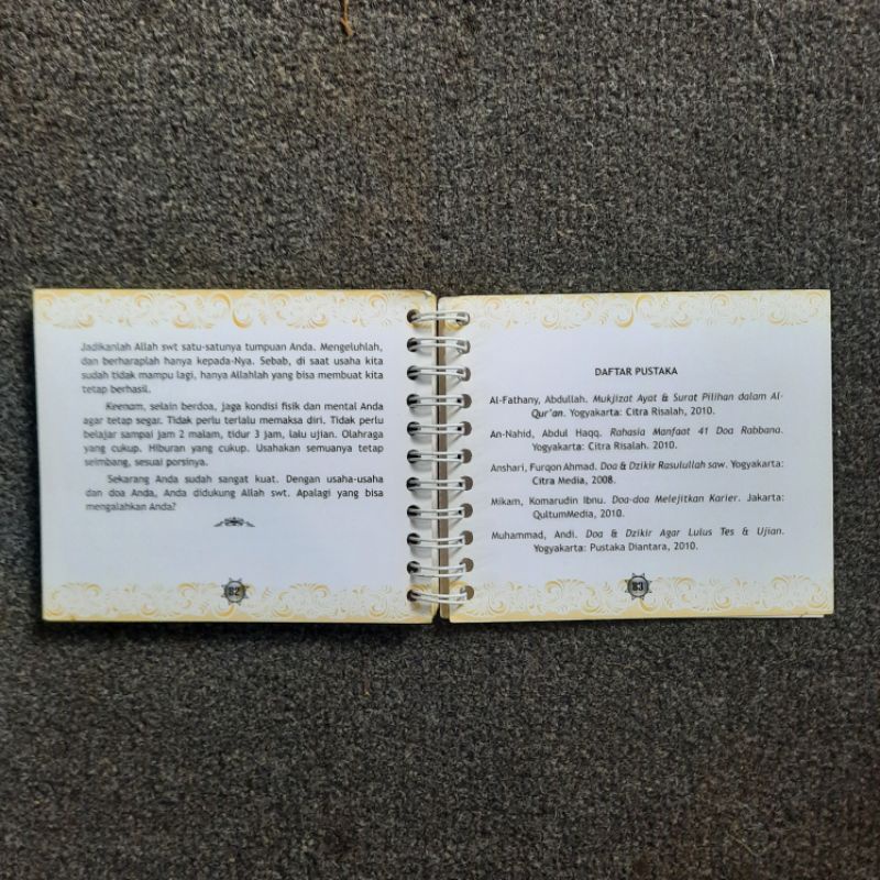 BUKU AGAMA ISLAM DOA & DZIKIR AMPUH SUKSES TES & KARIER ( UJIAN MASUK )-6