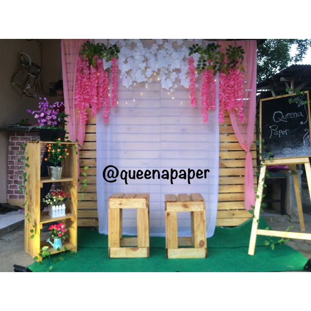 Backdrop photobooth