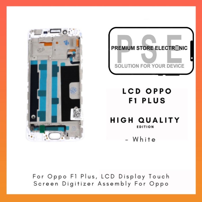 LCD Oppo F1 Plus Include Frame ORIGINAL Fullset Touchscreen