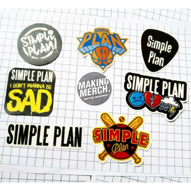 

Stiker Simple Plan