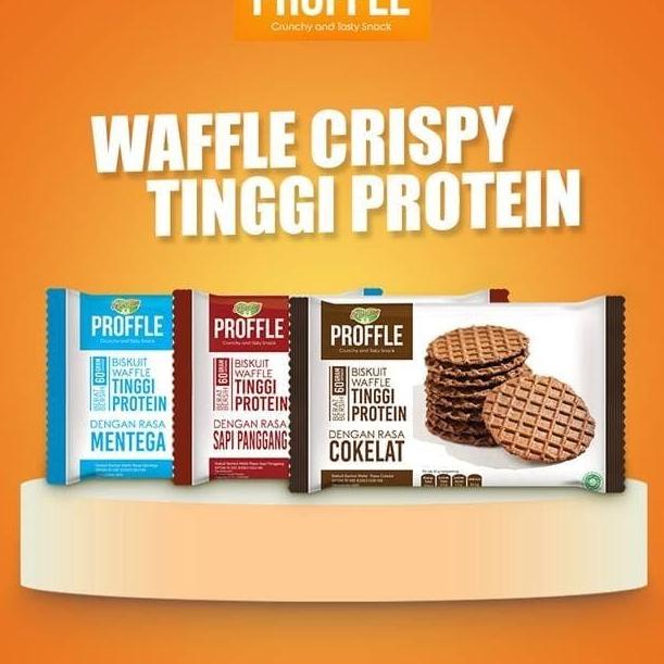 

PROFFLE HIGH PROTEIN WAFFLE MIX ISI 6 @60GR