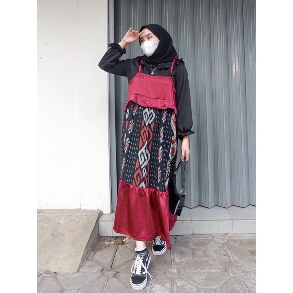 KIMONIK (TIRA DRESS MAROON)