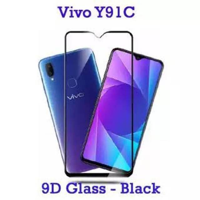 TEMPERED GLASS FULL LEM 6D VIVO Y91C NEW 2019