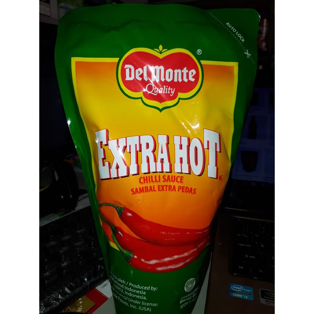 SAOS SAMBAL DELMONTE EXTRA HOT - EXTRA HOT 1 KG