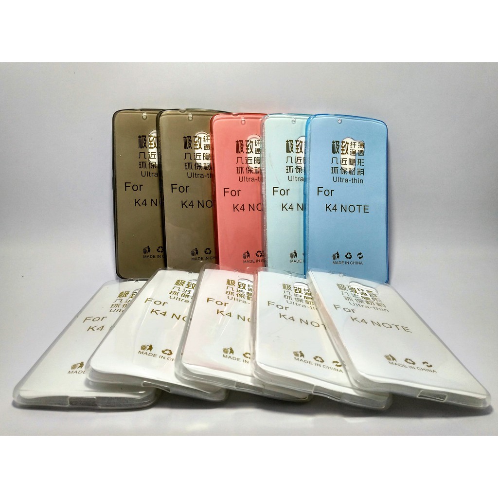 SARUNG ULTRATHIN LENOVO K4 NOTE - A7010 SILIKON CASE SOFTCASE