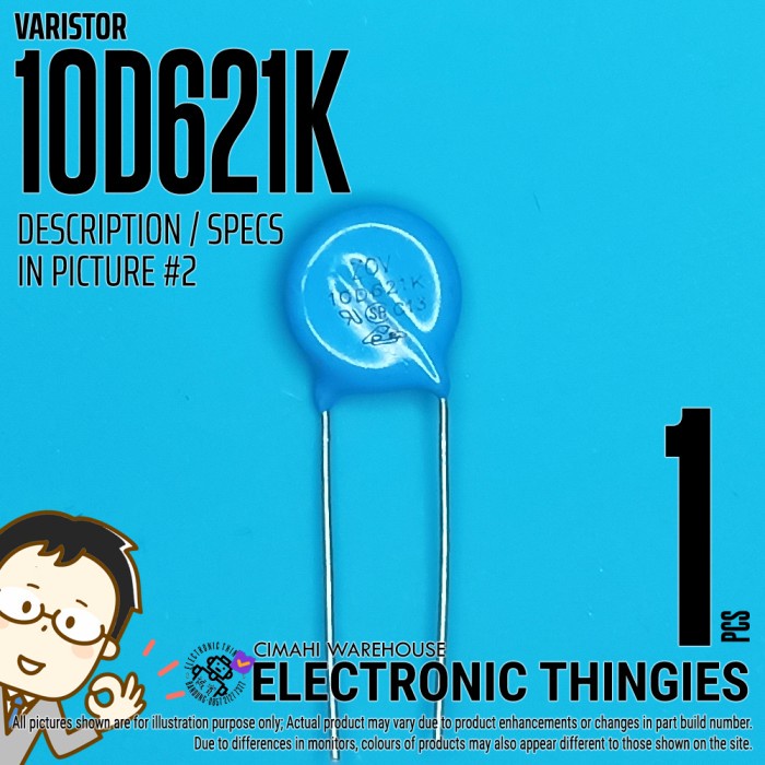 VARISTOR 10D621K VDR 10D621