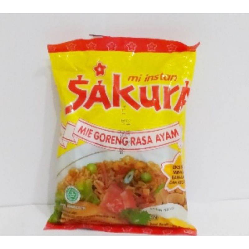 

MIE INSTAN SAKURA MIE GORENG RASA AYAM 65g