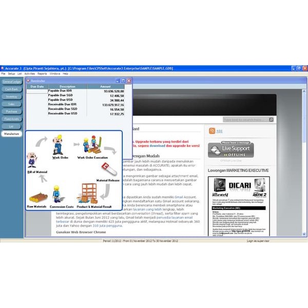 Software Akuntansi Accurate Versi Full Version Lifetime