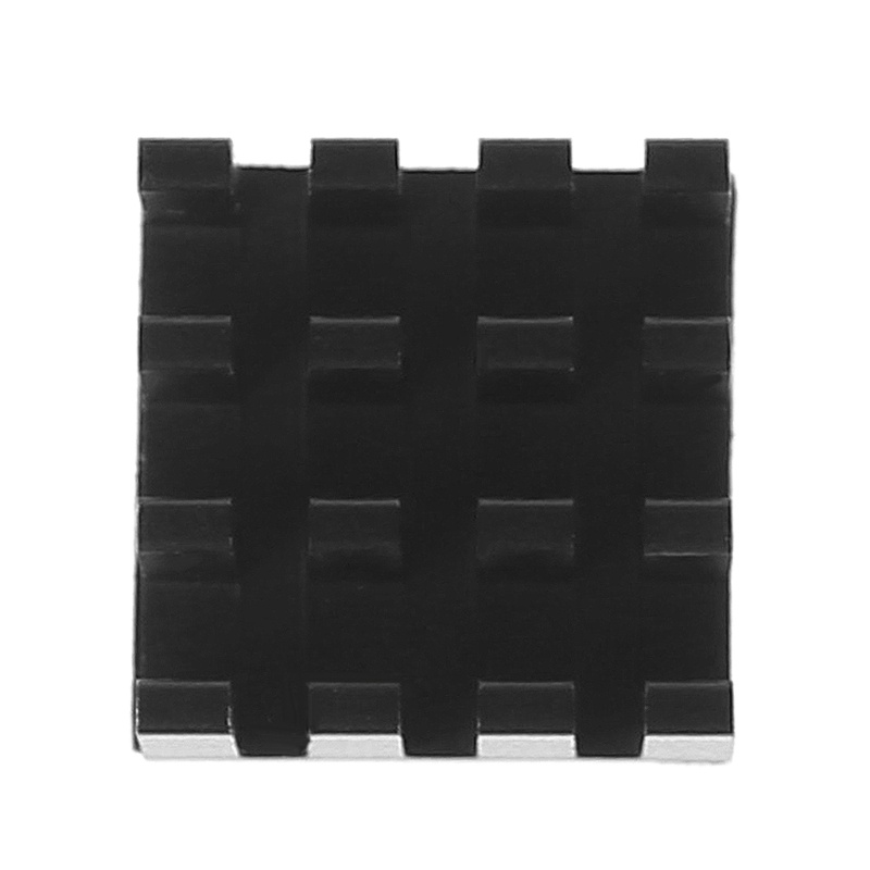 Cre 10pcs / Set Heat Sink Pendingin Bahan Aluminum Dengan Tape 3M Untuk PC / Laptop / CPU / GPU