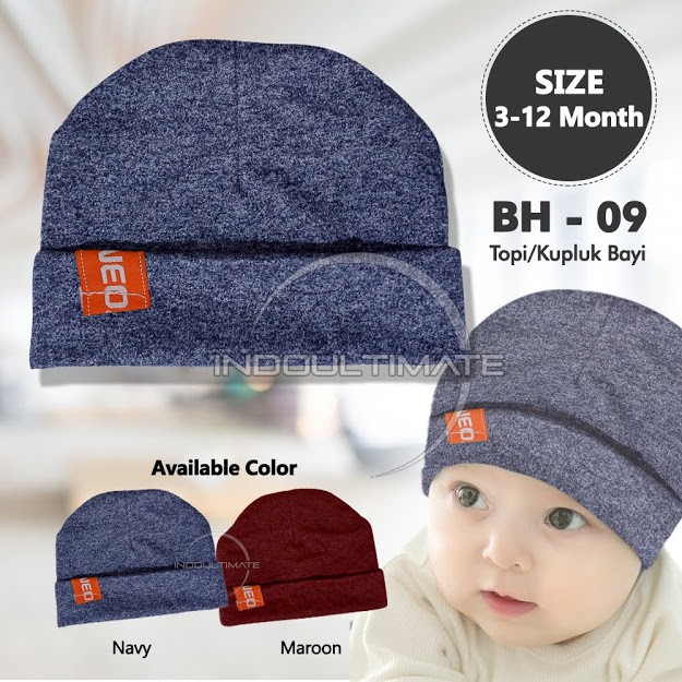 BH-09 Topi Bayi / Topi anak Casual / Baby Hat / Topi Anak / Kebutuhan Bayi / Kebutuhan Fashion Anak-4