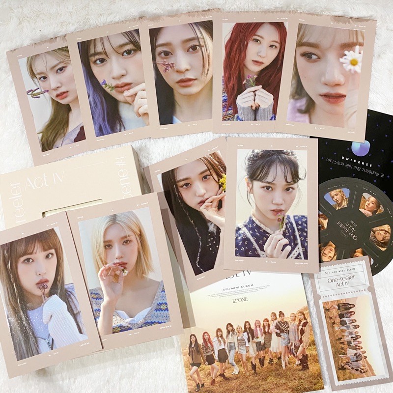 ready stock izone iz*one scene 1 one reeler onereeler album + poster